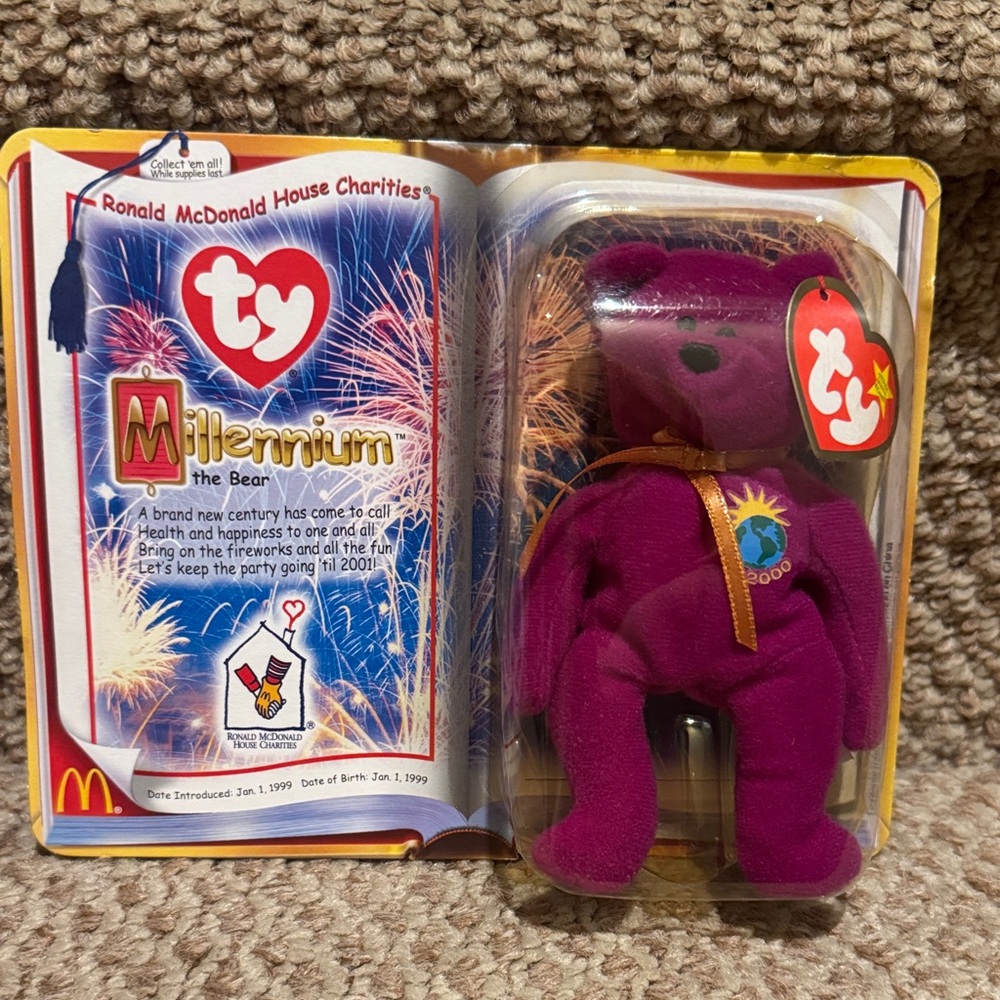 Ty Millennium Bear - Ronald McDonald House Charities